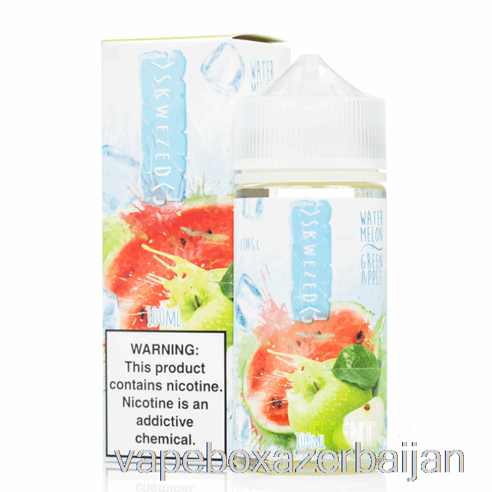 Vape Baku ICE Watermelon Green Apple - Skwezed - 100mL 0mg